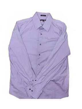Men’s Express purple button up shirt Size Medium